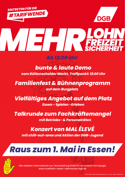 1. Mai 2024 Essen