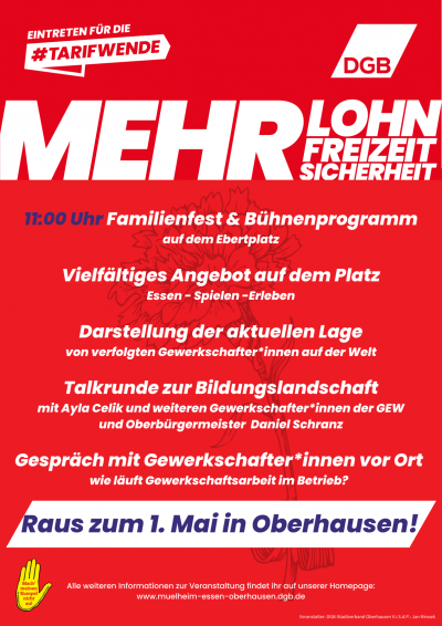 1. Mai 2024 Oberhausen