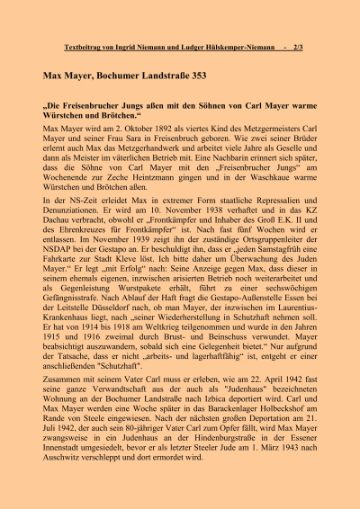 Mayer, Max - Ahenstr.